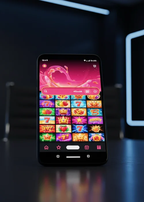 Lol Casino website interface displaying a variety of slot games and promotional banners for players, showcasing the vibrant design and extensive game library.